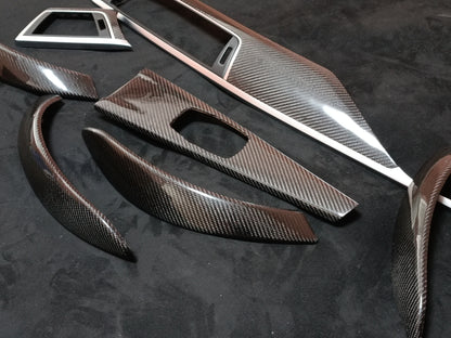 BMW F30 F31 carbon fibre trims